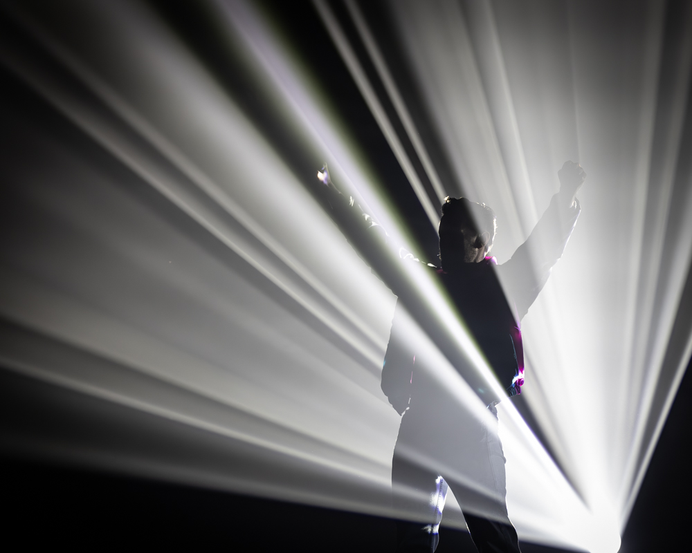 Artiste sous les projecteurs du Colisée de Roubaix