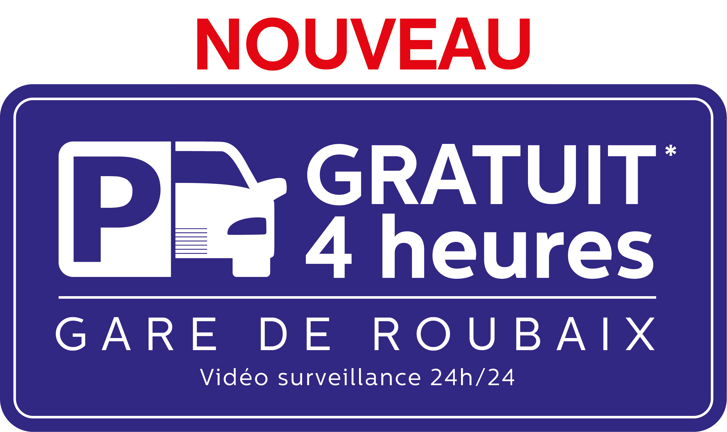 Parking de la Gare de Roubaix